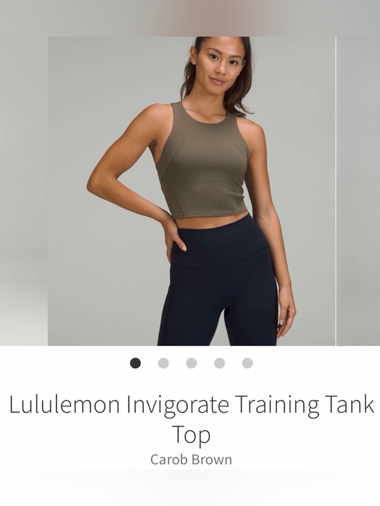 lululemon athletica Tops - Lululemon Invigorate Training Tank - Carob Brown
